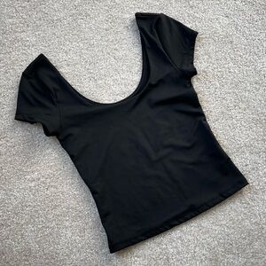 Old Navy Classic Black Women's Scoop Neck Top Size XS NWT